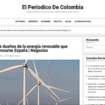 Estos son los dueos de la energa renovable que produce y consume Espaa | Negocios